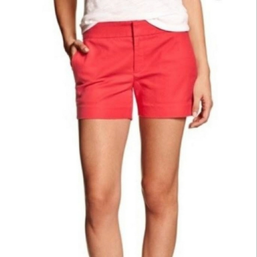 Banana Republic Factory Hampton Fit Shorts Salmon Color